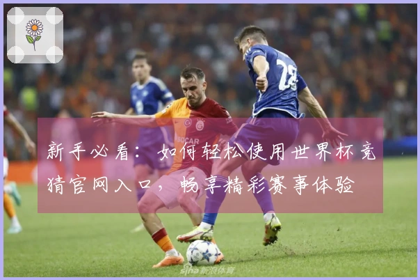 新手必看:如何轻松使用世界杯竞猜官网入口,畅享精彩赛事体验